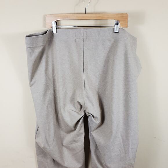 Rebecca Malone Tan Front Seam Straight-leg Pull-on Pants Size 3X - Picture 7 of 9